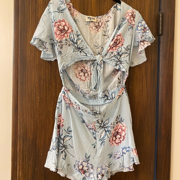 Show Me Your Mumu Riviera Wildflower Romper (1) - Picture 2 of 8